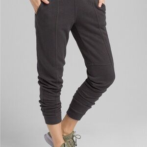 Prana Breathe Gray Jogger Sweatpants Sz S
